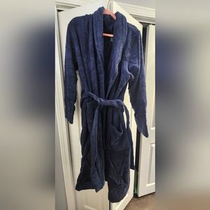 Thick Navy Bath Robe #2 (Men's XL, New)